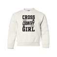 thumbnail image 1 of Inktastic Cross Country Girl Youth Sweatshirt, 1 of 4