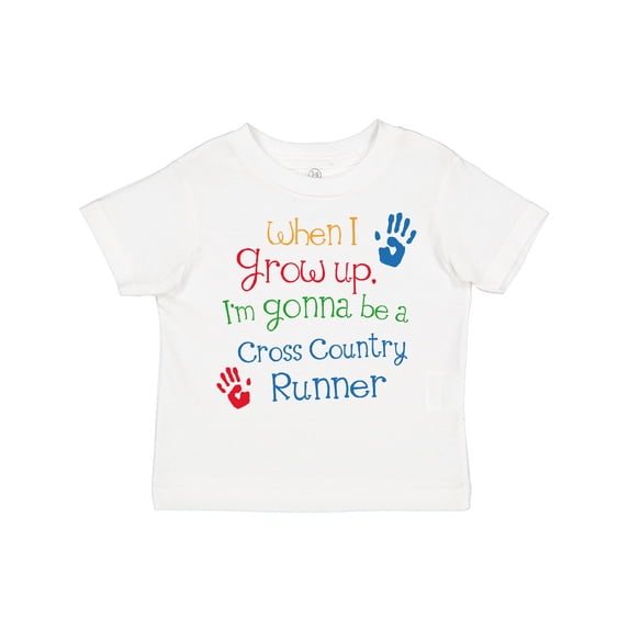 Inktastic Cross Country Runner Future Boys or Girls Toddler T-Shirt