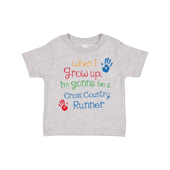 Inktastic Cross Country Runner Future Boys or Girls Toddler T-Shirt