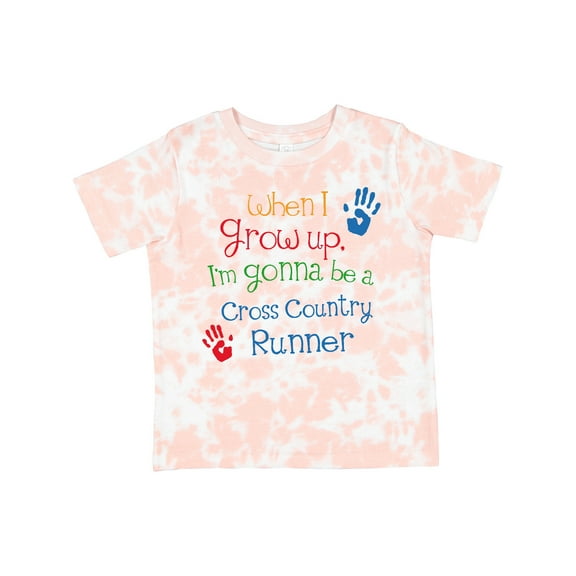 Inktastic Cross Country Runner Future Boys or Girls Toddler T-Shirt
