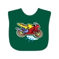 thumbnail image 1 of Inktastic Crotch Rocket Motorcycle Boys or Girls Baby Bib, 1 of 4