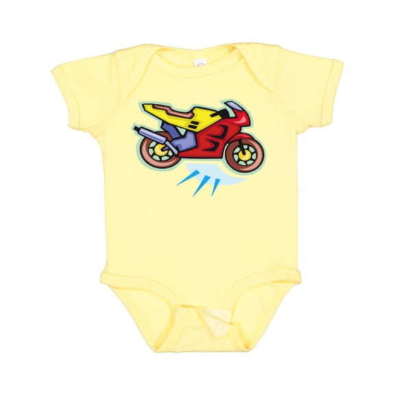 Inktastic Crotch Rocket Motorcycle Boys or Girls Baby Bodysuit