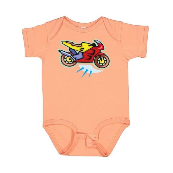 Inktastic Crotch Rocket Motorcycle Boys or Girls Baby Bodysuit