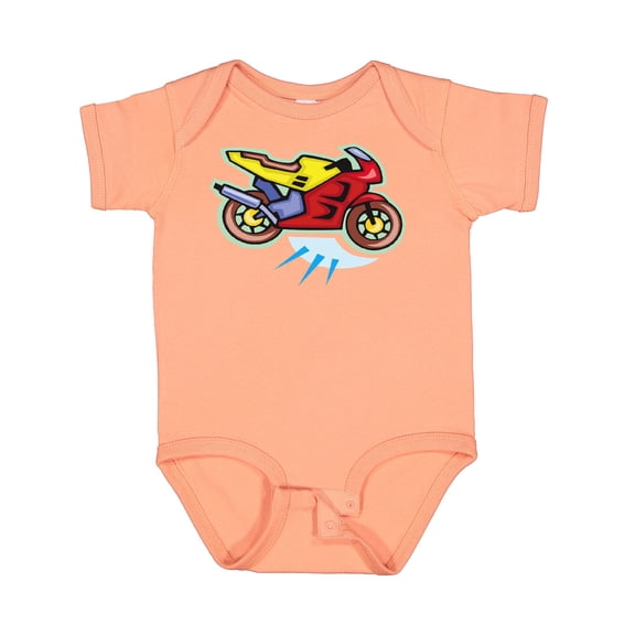 Inktastic Crotch Rocket Motorcycle Boys or Girls Baby Bodysuit