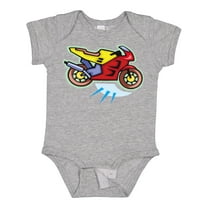 Inktastic Crotch Rocket Motorcycle Boys or Girls Baby Bodysuit