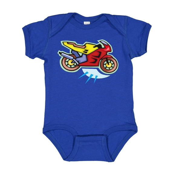 Inktastic Crotch Rocket Motorcycle Boys or Girls Baby Bodysuit