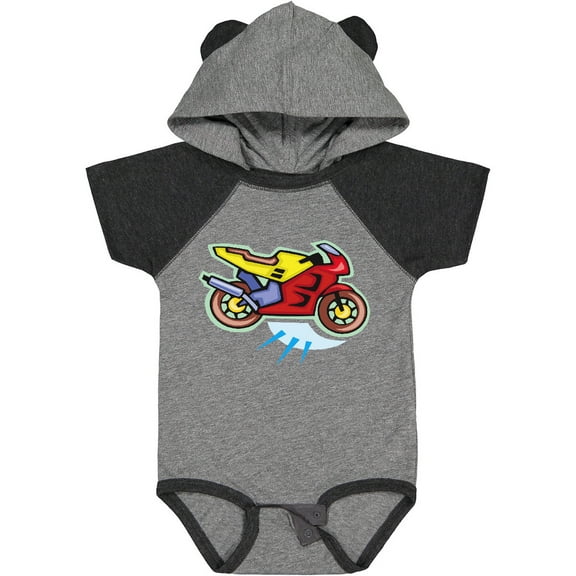 Inktastic Crotch Rocket Motorcycle Boys or Girls Baby Bodysuit