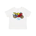 thumbnail image 1 of Inktastic Crotch Rocket Motorcycle Boys or Girls Toddler T-Shirt, 1 of 5