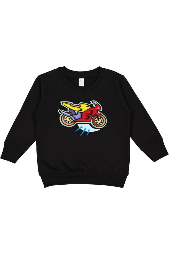 Crotch Rocket Motorcycle Toddler Sweatshirt