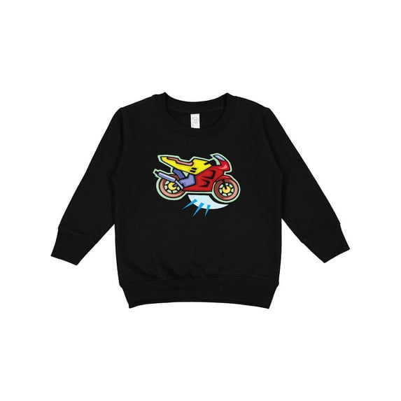 Inktastic Crotch Rocket Motorcycle Toddler Sweatshirt