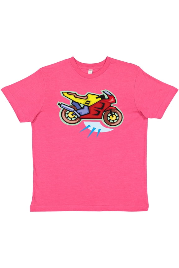 Crotch Rocket Motorcycle Youth T-Shirt