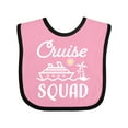 thumbnail image 1 of Inktastic Cruise Squad with Vector Cruise Ship and Palm Trees Boys or Girls Baby Bib, 1 of 4