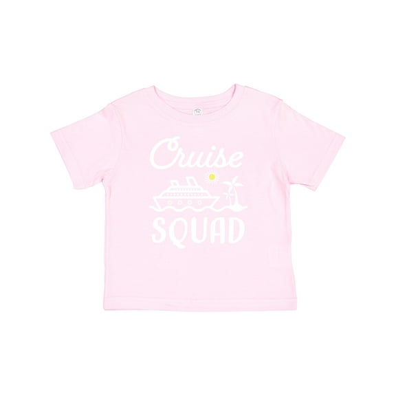 Inktastic Cruise Squad with Vector Cruise Ship and Palm Trees Boys or Girls Baby T-Shirt