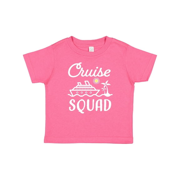 Inktastic Cruise Squad with Vector Cruise Ship and Palm Trees Boys or Girls Baby T-Shirt