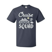 Inktastic Cruise Squad with Vector Cruise Ship and Palm Trees T-Shirt