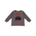 thumbnail image 1 of Inktastic Crushin' Hearts Monster Truck Valentine Boys or Girls Long Sleeve Toddler T-Shirt, 1 of 5