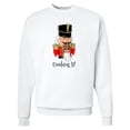 thumbnail image 1 of Inktastic Crushing It Nutcracker Adult Sweatshirt, 1 of 4