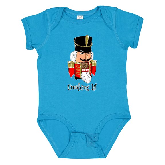 Inktastic Crushing It Nutcracker Boys or Girls Baby Bodysuit