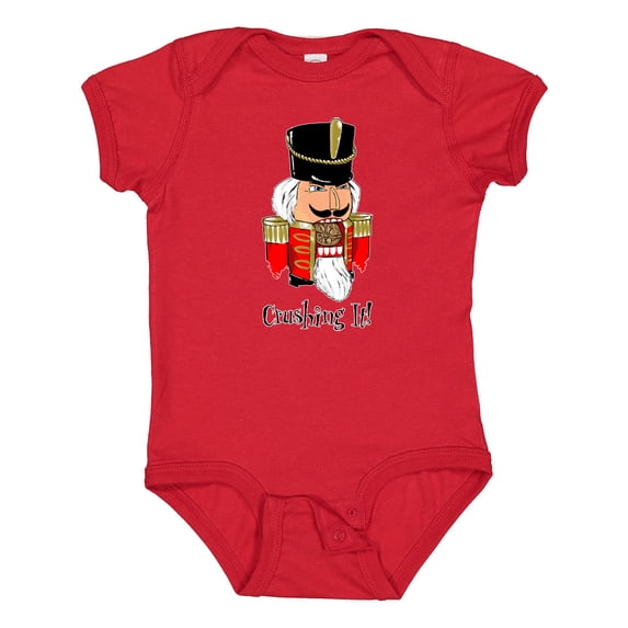 Inktastic Crushing It Nutcracker Boys or Girls Baby Bodysuit