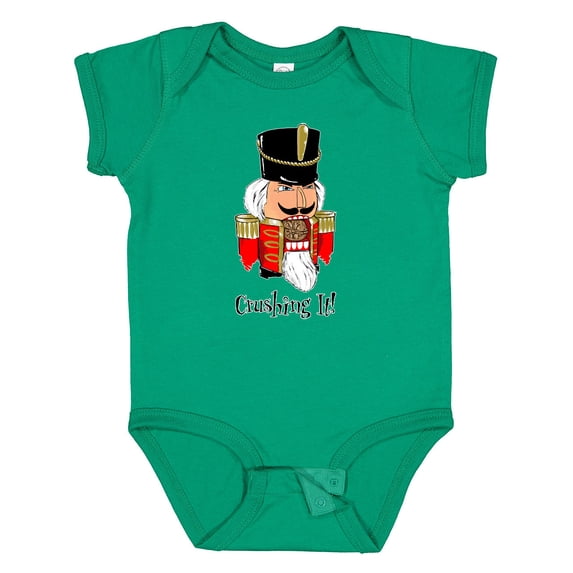 Inktastic Crushing It Nutcracker Boys or Girls Baby Bodysuit
