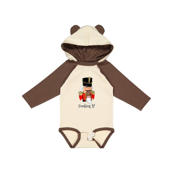 Inktastic Crushing It Nutcracker Boys or Girls Long Sleeve Baby Bodysuit