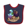 thumbnail image 1 of Inktastic Cryptid Crew Boys or Girls Baby Bib, 1 of 4