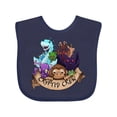 thumbnail image 1 of Inktastic Cryptid Crew Boys or Girls Baby Bib, 1 of 4