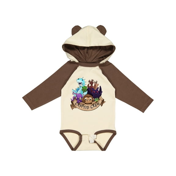 Inktastic Cryptid Crew Boys or Girls Long Sleeve Baby Bodysuit