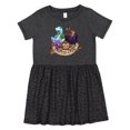 thumbnail image 1 of Inktastic Cryptid Crew Girls Toddler Dress, 1 of 5
