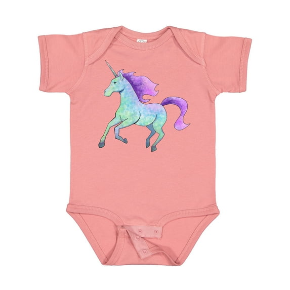 Inktastic Crystal Unicorn Boys or Girls Baby Bodysuit