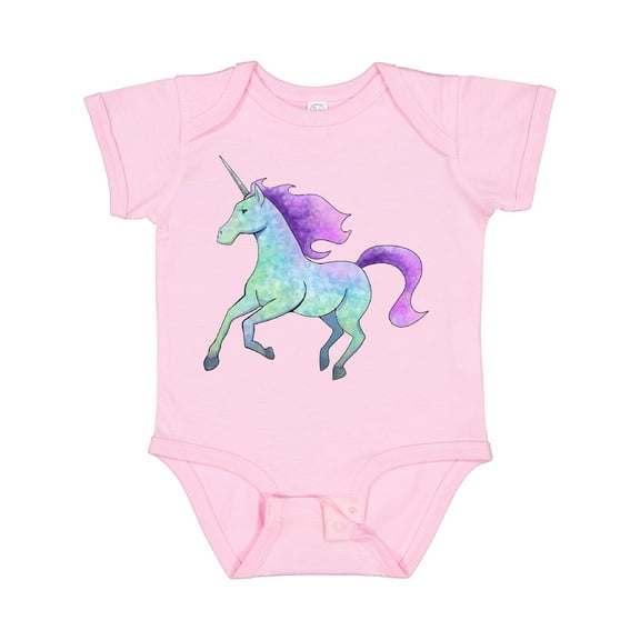 Inktastic Crystal Unicorn Boys or Girls Baby Bodysuit