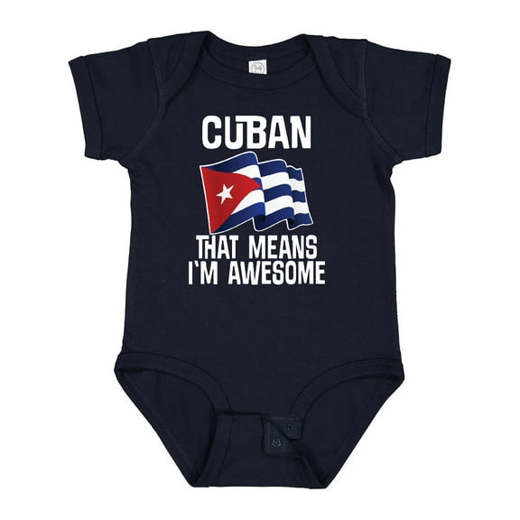 Inktastic Cuban Pride Cuba Flag Boys or Girls Baby Bodysuit