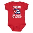 thumbnail image 1 of Inktastic Cuban Pride Cuba Flag Boys or Girls Baby Bodysuit, 1 of 5