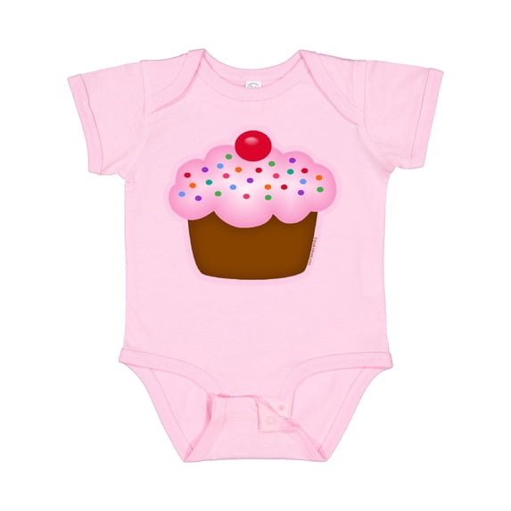 Inktastic Cupcake Girls Baby Bodysuit