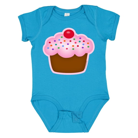 Inktastic Cupcake Girls Baby Bodysuit