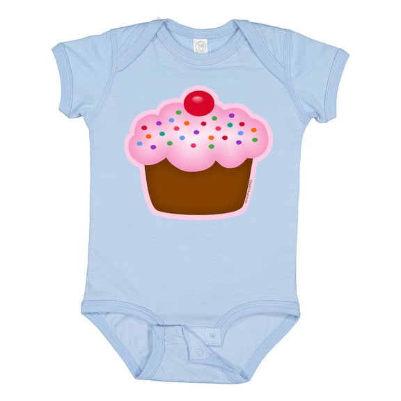 Inktastic Cupcake Girls Baby Bodysuit