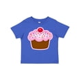 thumbnail image 1 of Inktastic Cupcake Girls Toddler T-Shirt, 1 of 5