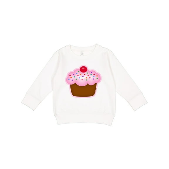 Inktastic Cupcake Toddler Sweatshirt