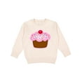 thumbnail image 1 of Inktastic Cupcake Toddler Sweatshirt, 1 of 4