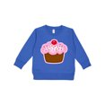 thumbnail image 1 of Inktastic Cupcake Toddler Sweatshirt, 1 of 4