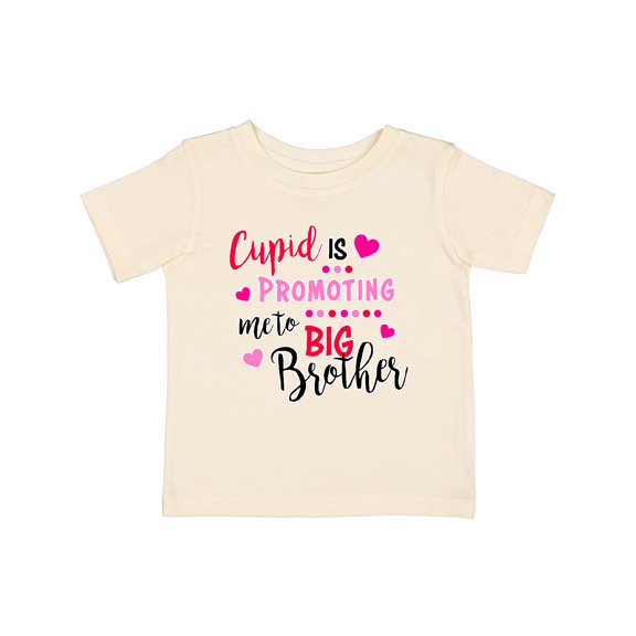 Inktastic Cupid is Promoting Me to Big Brother Boys Baby T-Shirt