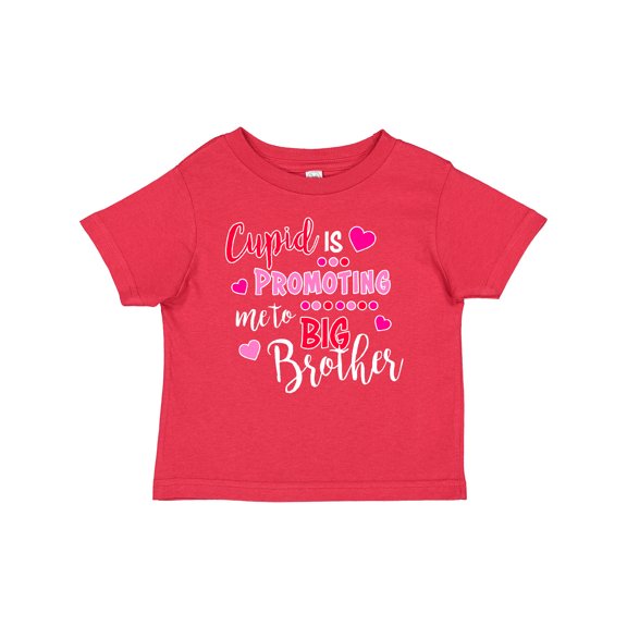 Inktastic Cupid is Promoting Me to Big Brother Boys Baby T-Shirt