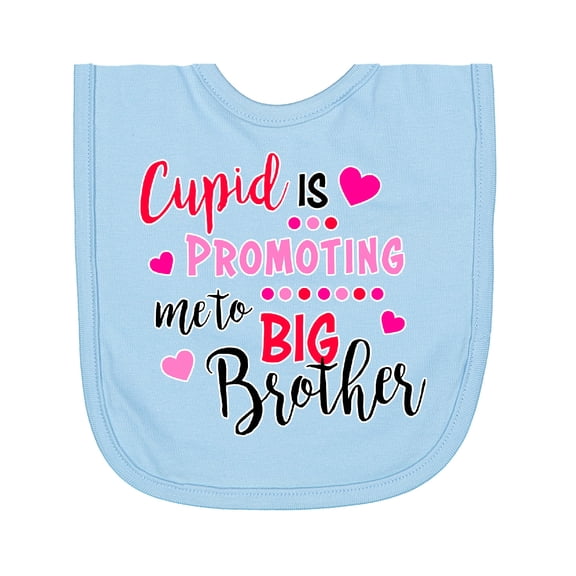 Inktastic Cupid is Promoting Me to Big Brother Newborn Bib