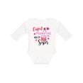thumbnail image 1 of Inktastic Cupid is Promoting Me to Big Sister Girls Long Sleeve Baby Bodysuit, 1 of 5