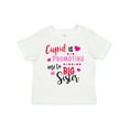 thumbnail image 1 of Inktastic Cupid is Promoting Me to Big Sister Girls Toddler T-Shirt, 1 of 5