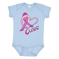 thumbnail image 1 of Inktastic Cure Breast Cancer Awareness Pink Ribbon Boys or Girls Baby Bodysuit, 1 of 5