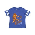 thumbnail image 1 of Inktastic Cure- Kidney Cancer Awareness orange ribbon Boys or Girls Toddler T-Shirt, 1 of 5