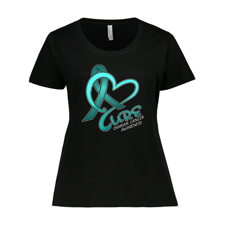 Ovarian Cancer Awareness Teal Ribbon Shirt Ovarian Cancer Awareness Teal Ribbon Shirt