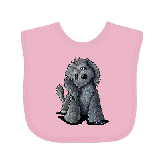 Inktastic Curious Black Doodle Boys or Girls Baby Bib