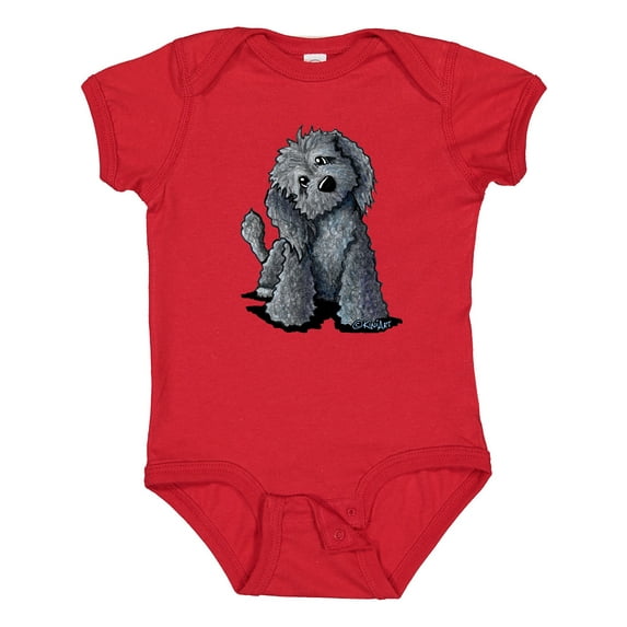 Inktastic Curious Black Doodle Boys or Girls Baby Bodysuit